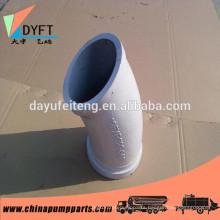 truck mounted concrete pump pipe elbow used for concrete pump truck/trailer